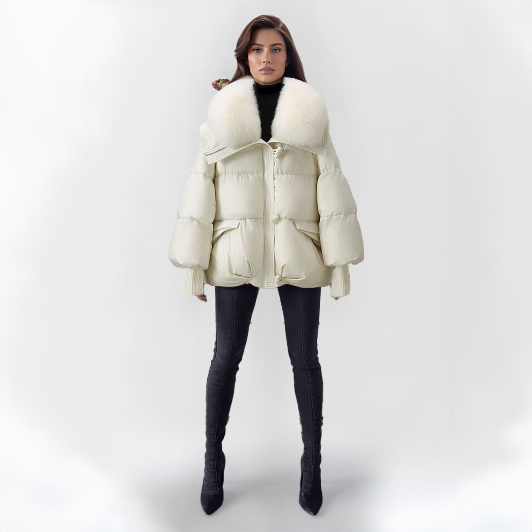 W&W Mode | Kunstpelzjacke für Damen - Warm und Stilvoll
