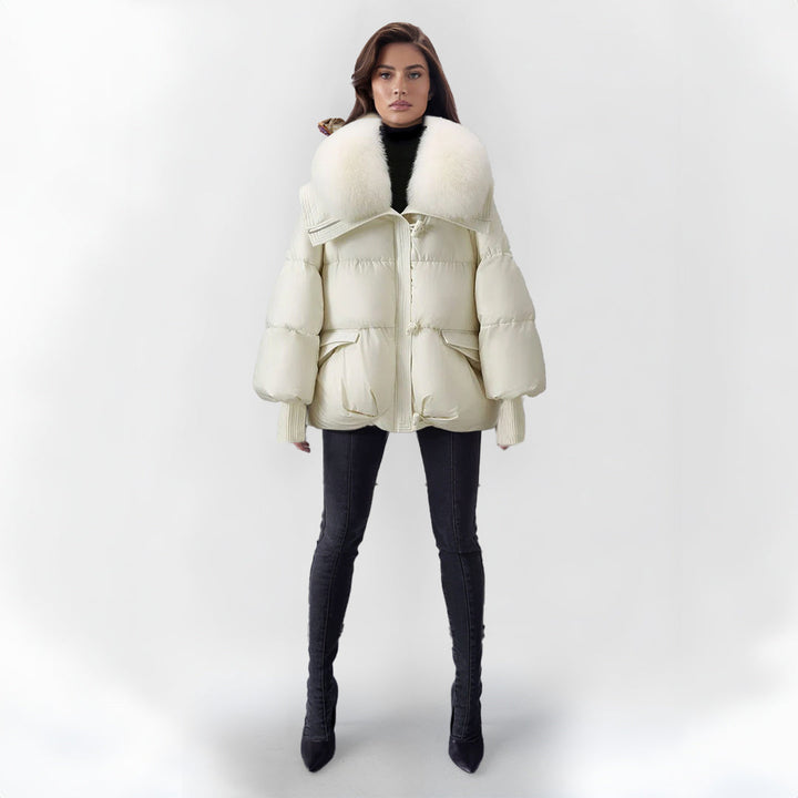 W&W Mode | Kunstpelzjacke für Damen - Warm und Stilvoll
