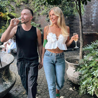 WW | Strassverziertes Crop-Top Für Frauen