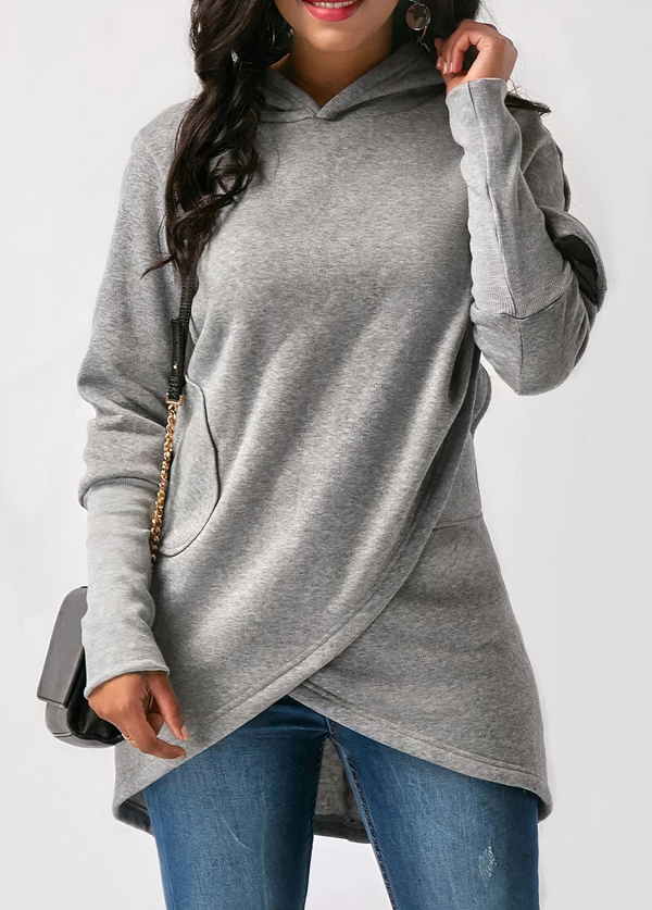 WOLFF - Stilvolle Asymmetrische Hoodie