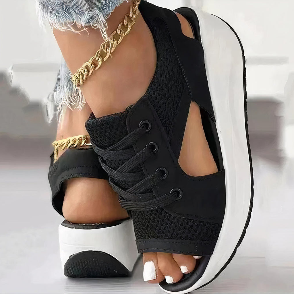 WW | Sommerliche Keilabsatz Espadrilles