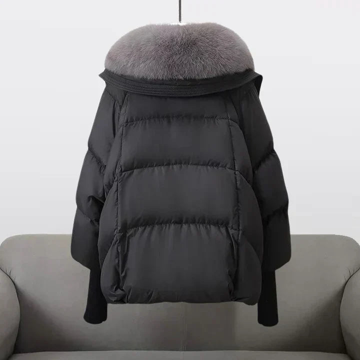 W&W Mode | Kunstpelzjacke für Damen - Warm und Stilvoll