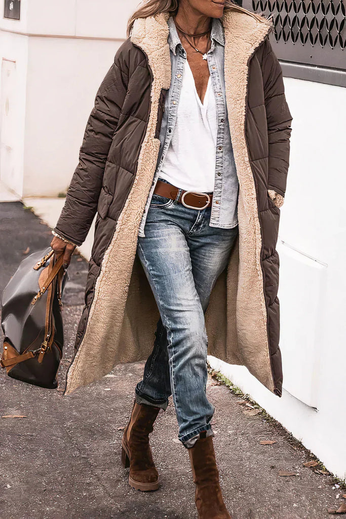 WW | Eleganter Doppelseitiger Warmer Parka