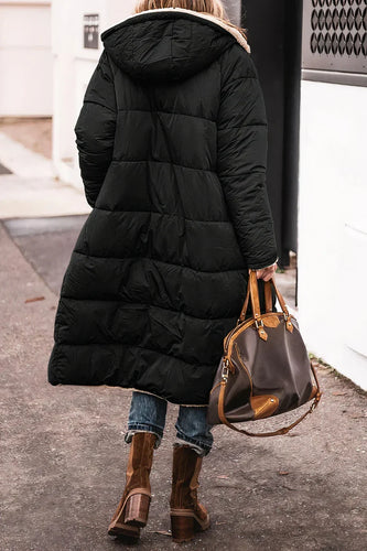 W&W Mode | Eleganter Doppelseitiger Warmer Parka