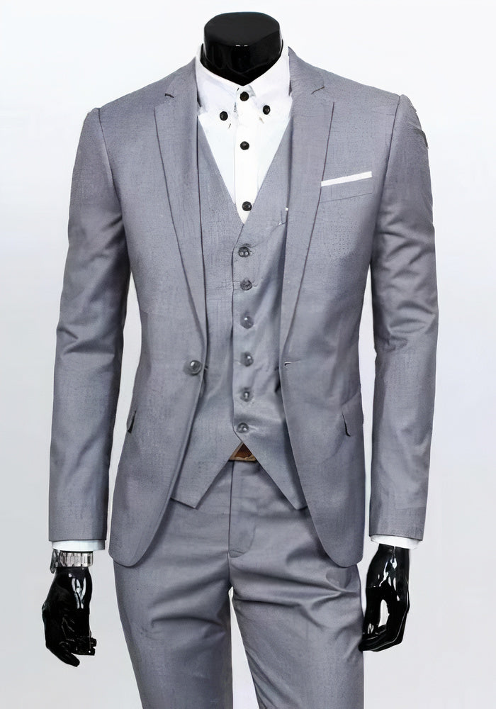 W&W Mode | Eleganter 3 Teiliger Herrenanzug