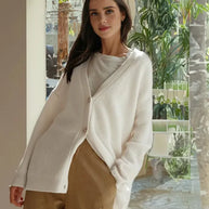 WW | Stilvolle Kaschmir-Strickjacke