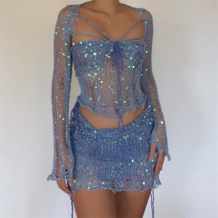 Damen Kleid aus Polyester für Frühling und Sommer