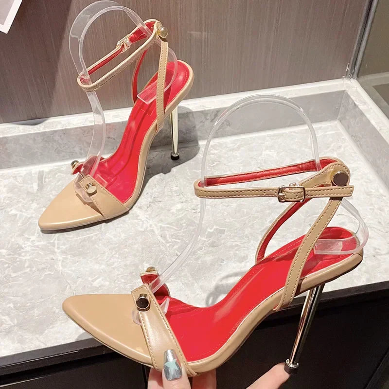 WW | Open Toe Stiletto High Heels
