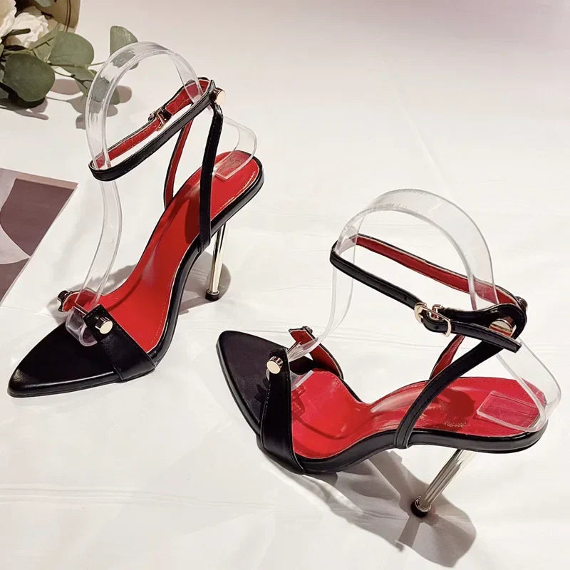 WW | Open Toe Stiletto High Heels