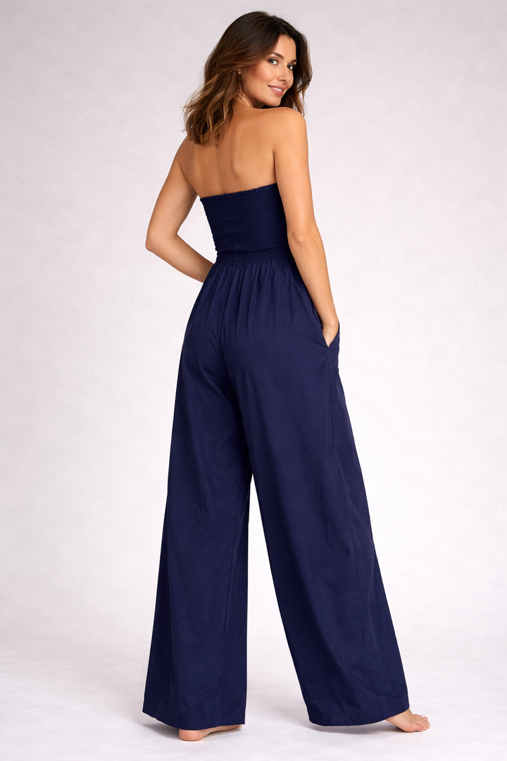 W&W Mode Jumpsuit Damen Off Shoulder elegant schulterfrei