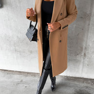 WW | Elegante und bequeme lange Jacke Mantel Damen Jesse