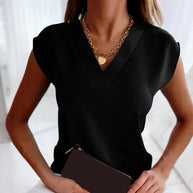 WW | Elegantes Damen-Top mit V-Ausschnitt