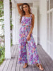 Lila Blumenmuster