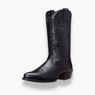 WW | Cowboy Stiefel Damen - Schwarze Westernstiefel