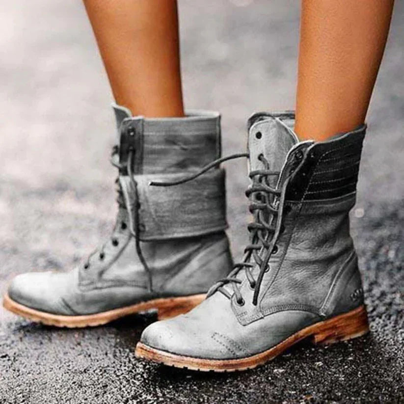 W&W Mode | stylische lederstiefel