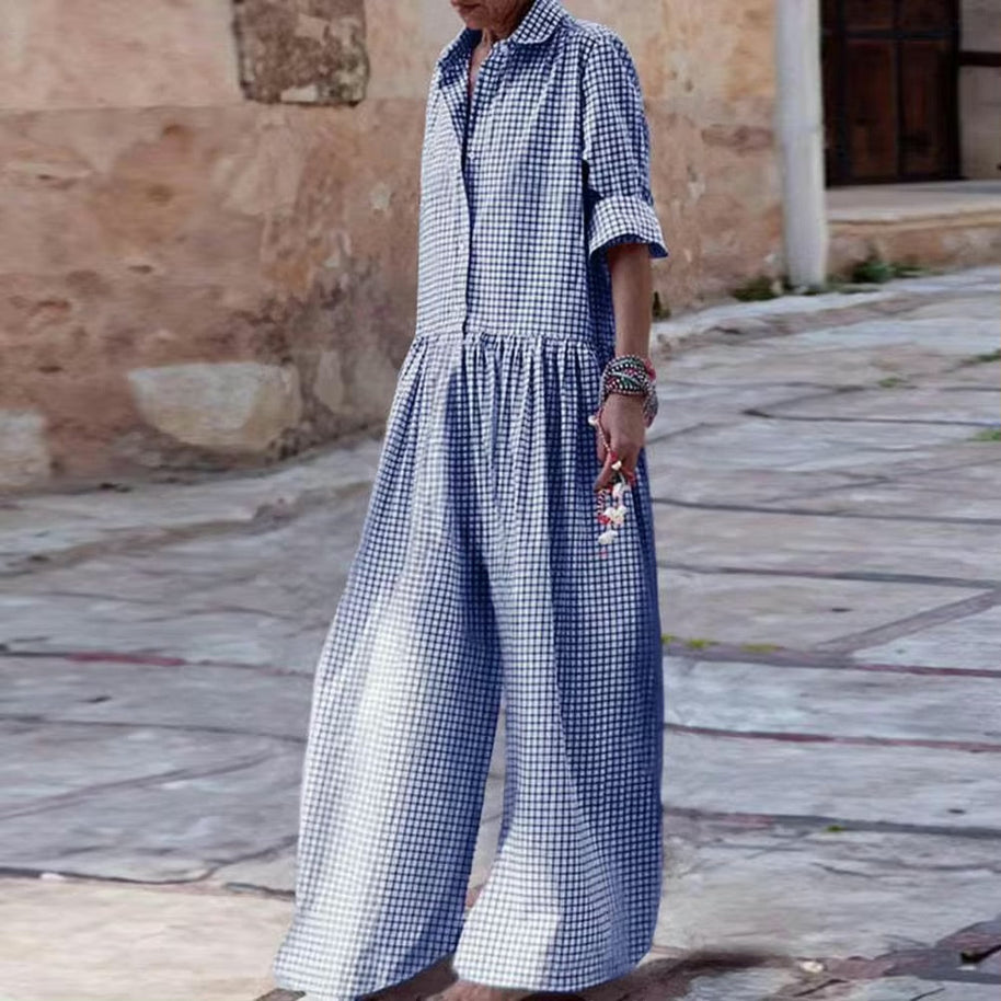 WW | Lässiger Weicher Sommerlicher Jumpsuit Damen