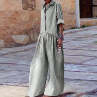 WW | Lässiger Weicher Sommerlicher Jumpsuit Damen