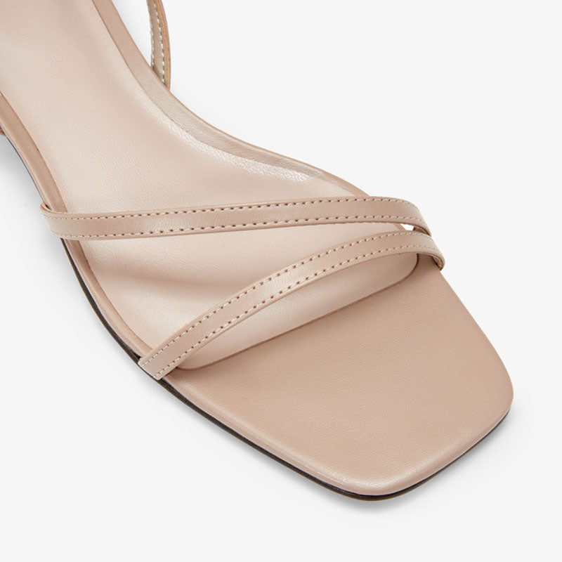Damen Gladiator-Sandalen mit niedrigem Blockabsatz