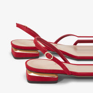 WW | Mrs. Wonderful Gold Hohe Absatzsandale