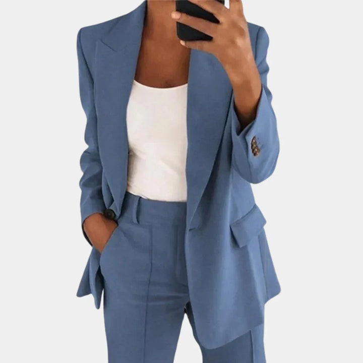 W&W Mode | Zweiteiliges Blazer Und Hosen Satz Für Damen