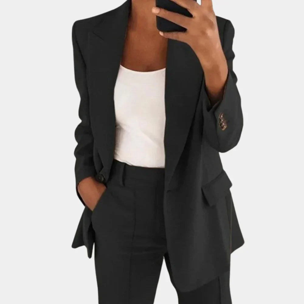 W&W Mode | Zweiteiliges Blazer Und Hosen Satz Für Damen