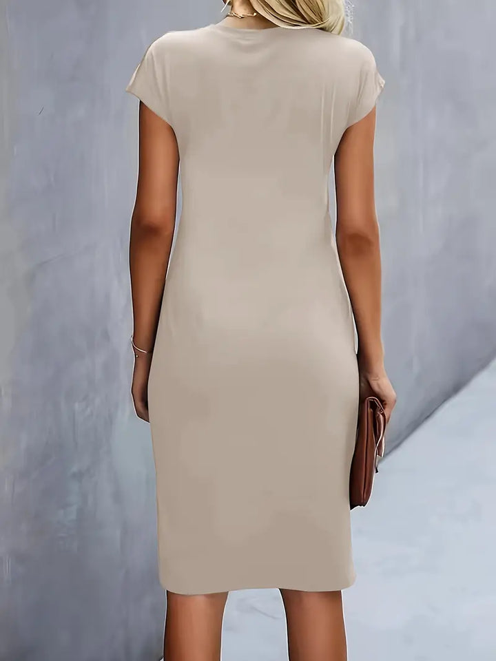 Damen-Midikleid mit vielseitigem Design