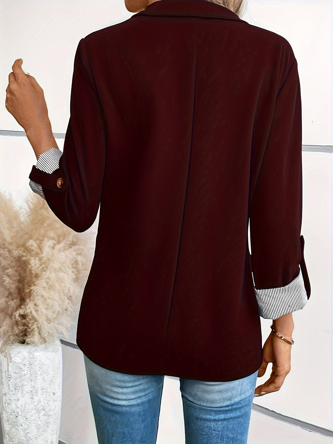 W&W Mode | Eleganter Blazer Mit Lässiger Passform Für Damen