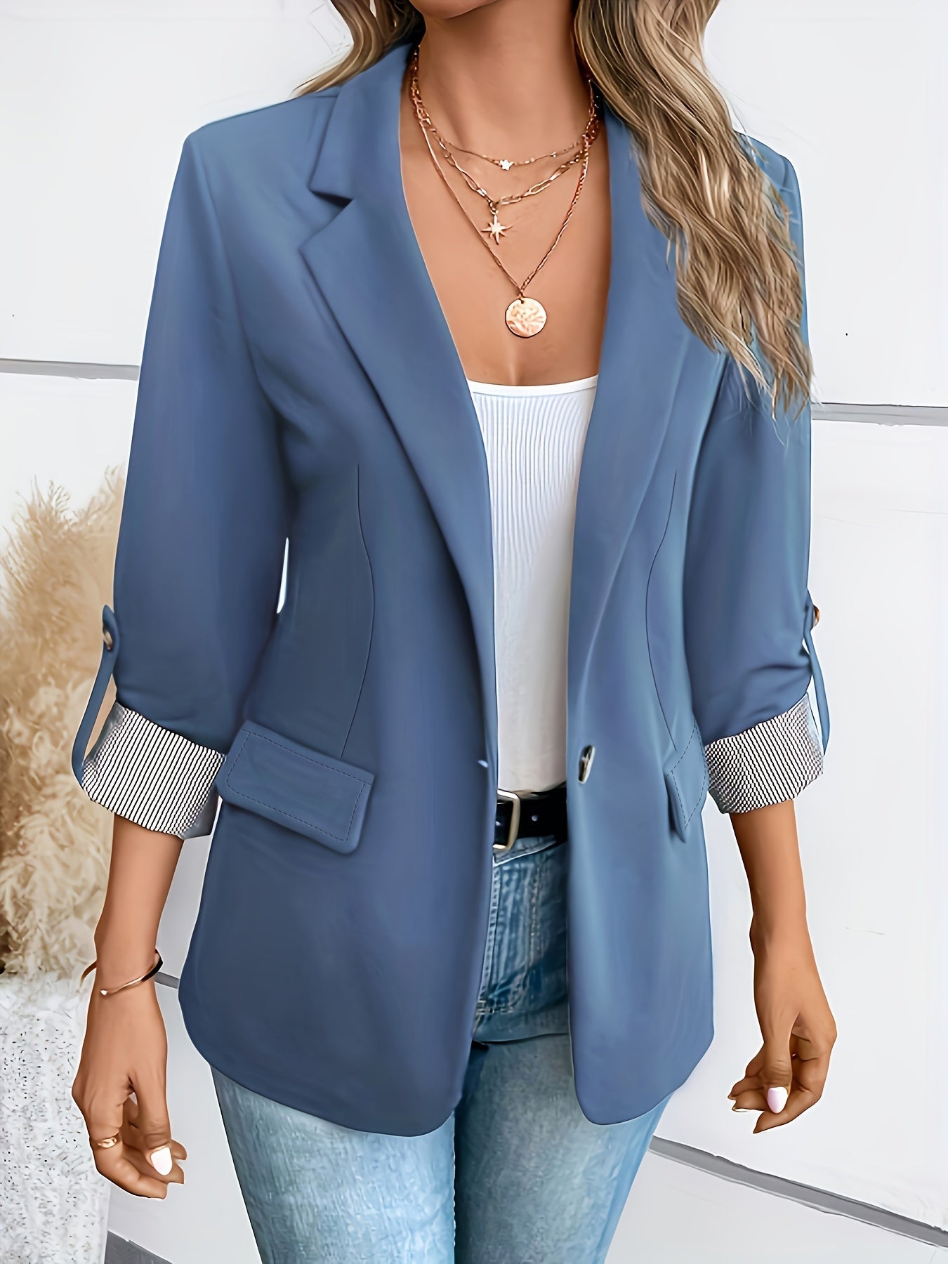 WW | Eleganter Blazer Mit Lässiger Passform Für Damen