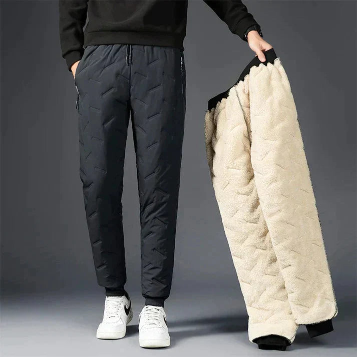 W&W Mode | Fleece gefütterte Jogginghose – Gemütlich und warm