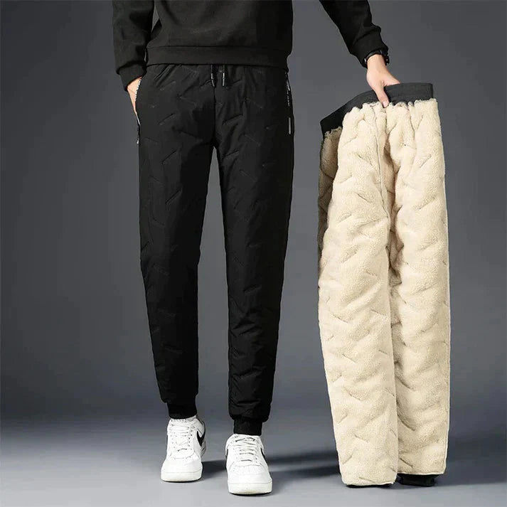 W&W Mode | Fleece gefütterte Jogginghose – Gemütlich und warm
