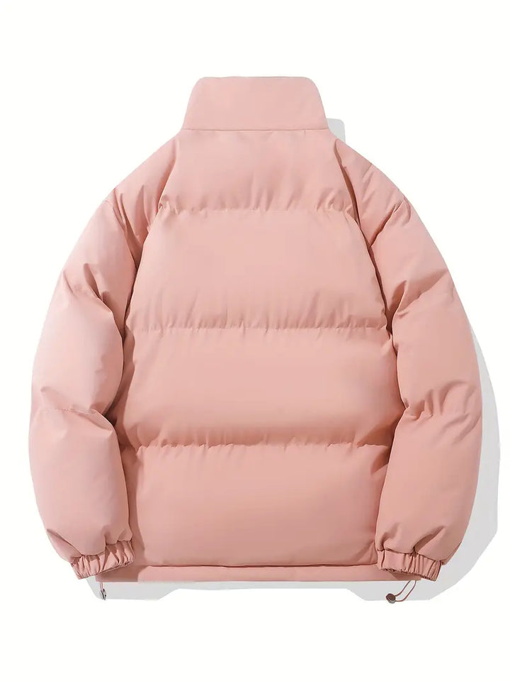 Damen-Pufferjacke aus 100 % Polyester für den Winter