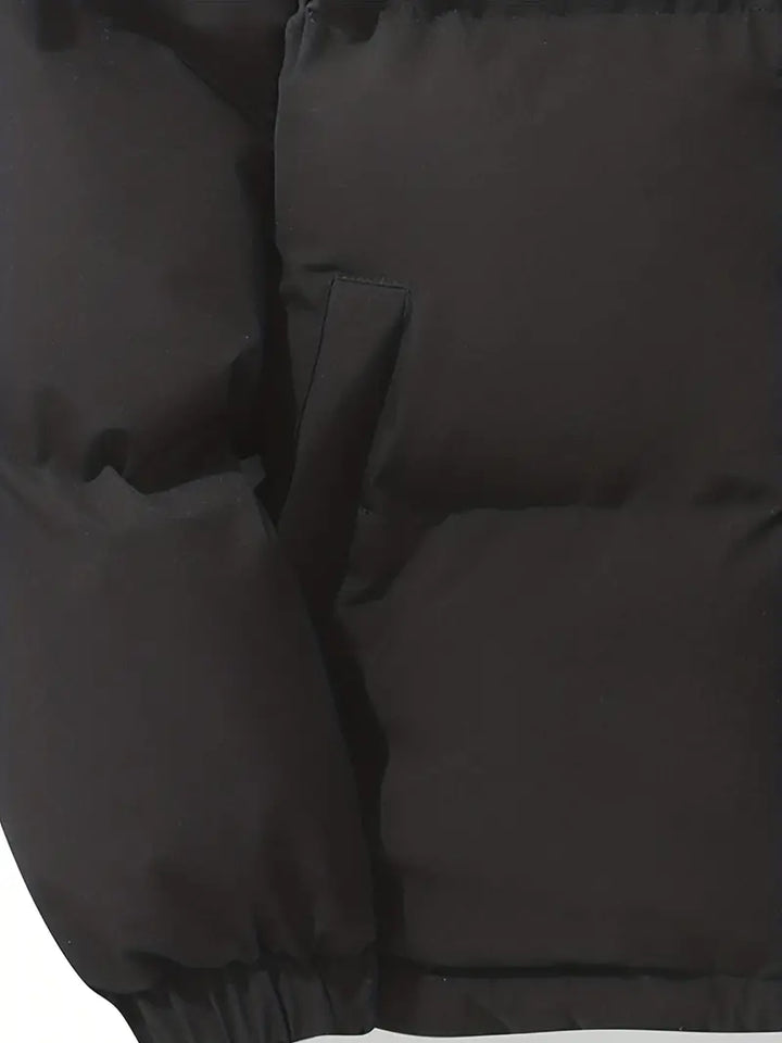 Damen-Pufferjacke aus 100 % Polyester für den Winter