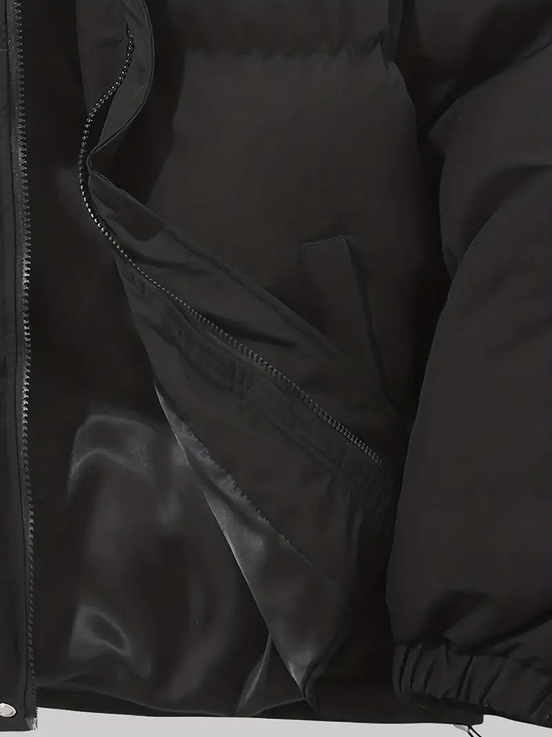 Damen-Pufferjacke aus 100 % Polyester für den Winter