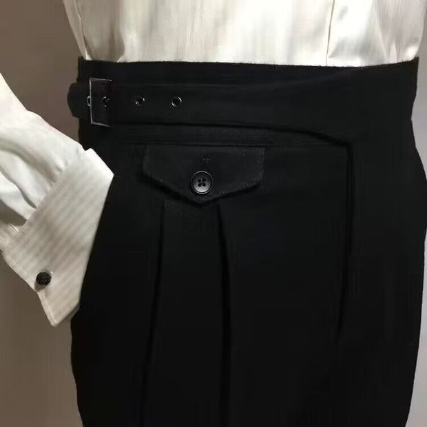 WW | Wollhose Mit Gürtel Für Herren