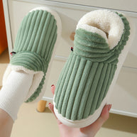 WW | Warme Fleece Hausschuhe Für Den Winter