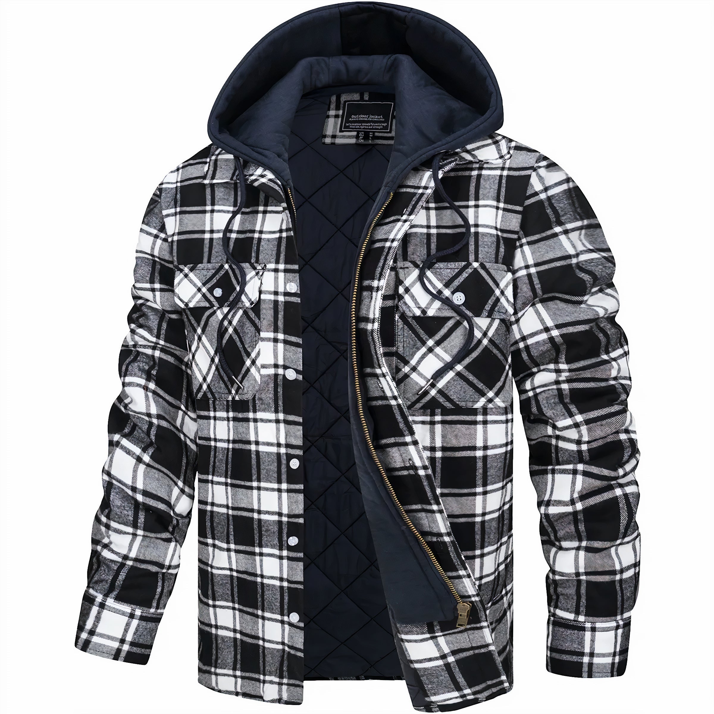 WW | Moderne Herren Winterjacke, die für Komfort und Stil entworfen wurde