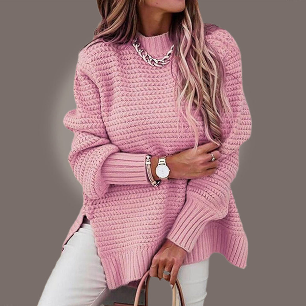WW | Damen Luxuriöser Langer Pullover Der Unvergleichlichen Komfort Bietet