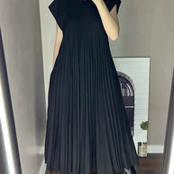 Fern™ - Ärmelloses Faltenkleid