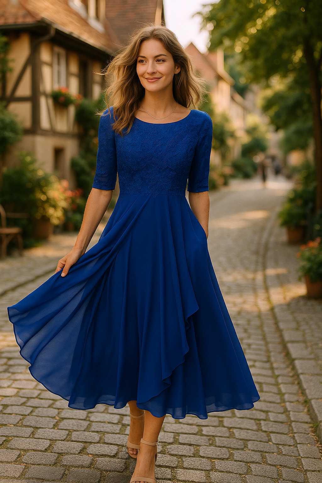 FlairFlüsterer Cozy-Glam Kleid