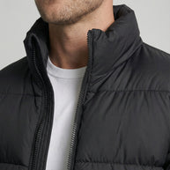 Herren Pufferjacke aus Entenfedern mit Wärme & Kapuze | WW