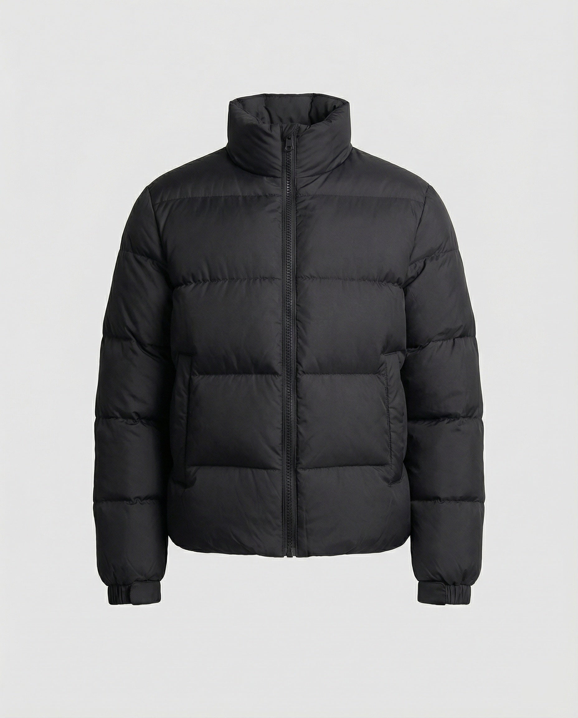 Herren Pufferjacke aus Entenfedern mit Wärme & Kapuze | WW