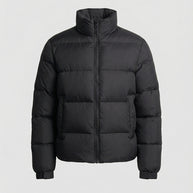 Herren Pufferjacke aus Entenfedern mit Wärme & Kapuze | WW