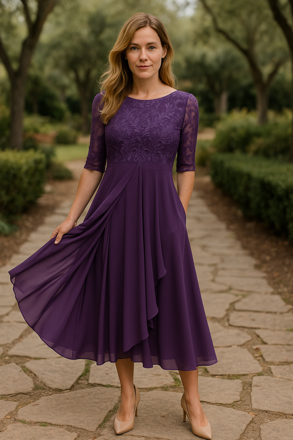 FlairFlüsterer Cozy-Glam Kleid