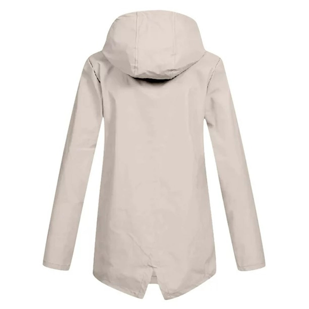 WW | Übergangsjacke Damen mit Reißverschluss und Kapuze wasserfest