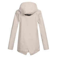 WW | Übergangsjacke Damen mit Reißverschluss und Kapuze wasserfest