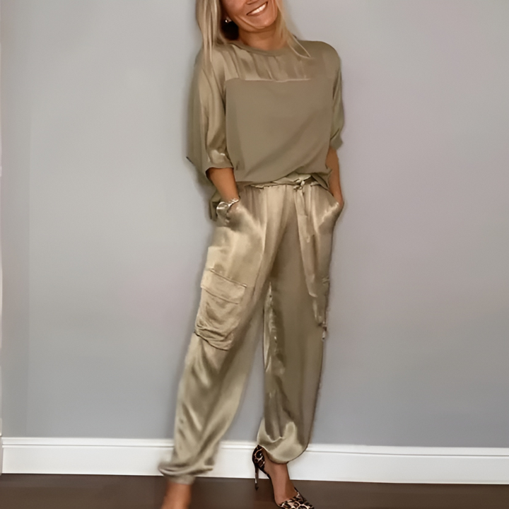 W&W Mode | Elegantes & Stilvolles 2 Teiliges Damen Satz
