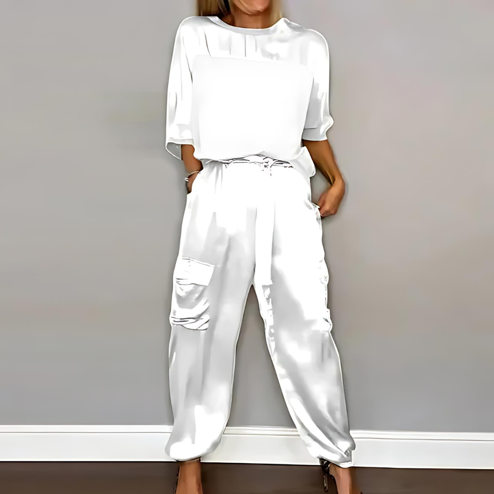 W&W Mode | Elegantes Damen Set Hose und Shirt