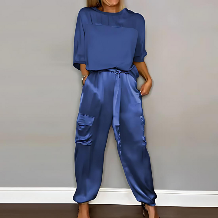 W&W Mode | Elegantes Damen Set Hose und Shirt