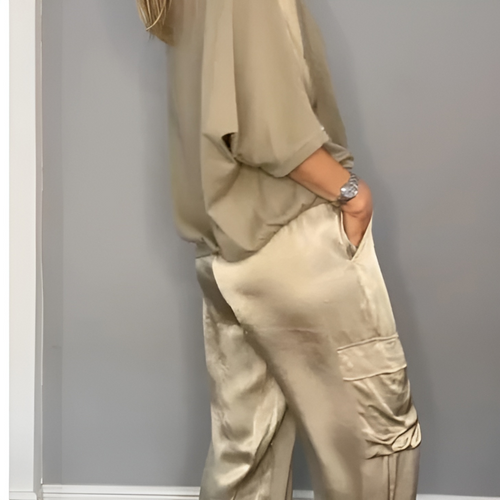 W&W Mode | Elegantes Damen Set Hose und Shirt