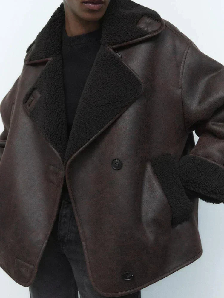WW | Vintage Lederjacke für Damen